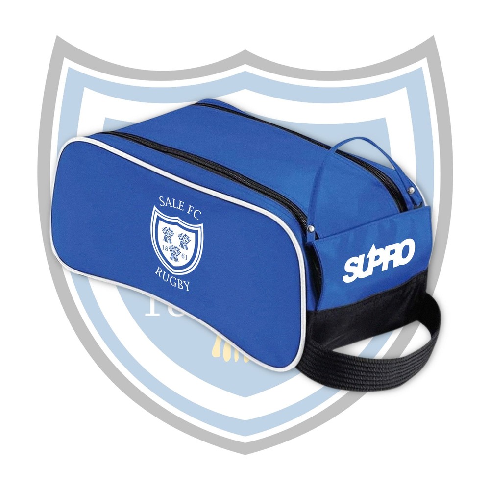 SALE FC RUGBY Sale FC Boot Bag in Royal Blue / White